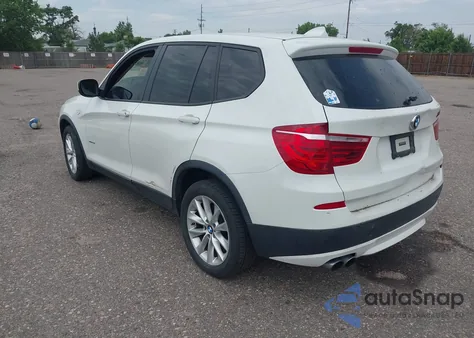 2013 BMW X3 xDrive28I из США, поврежденный, VIN 5UXWX9C57D0A29729